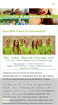 Mobile Screenshot of hno-dr-will.de